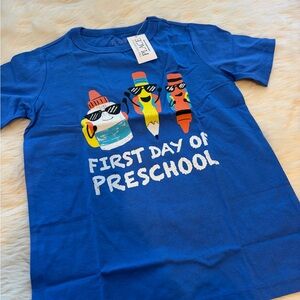 First day of preschool shirt 5t